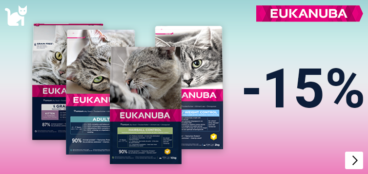 Eukanuba -15% CAT